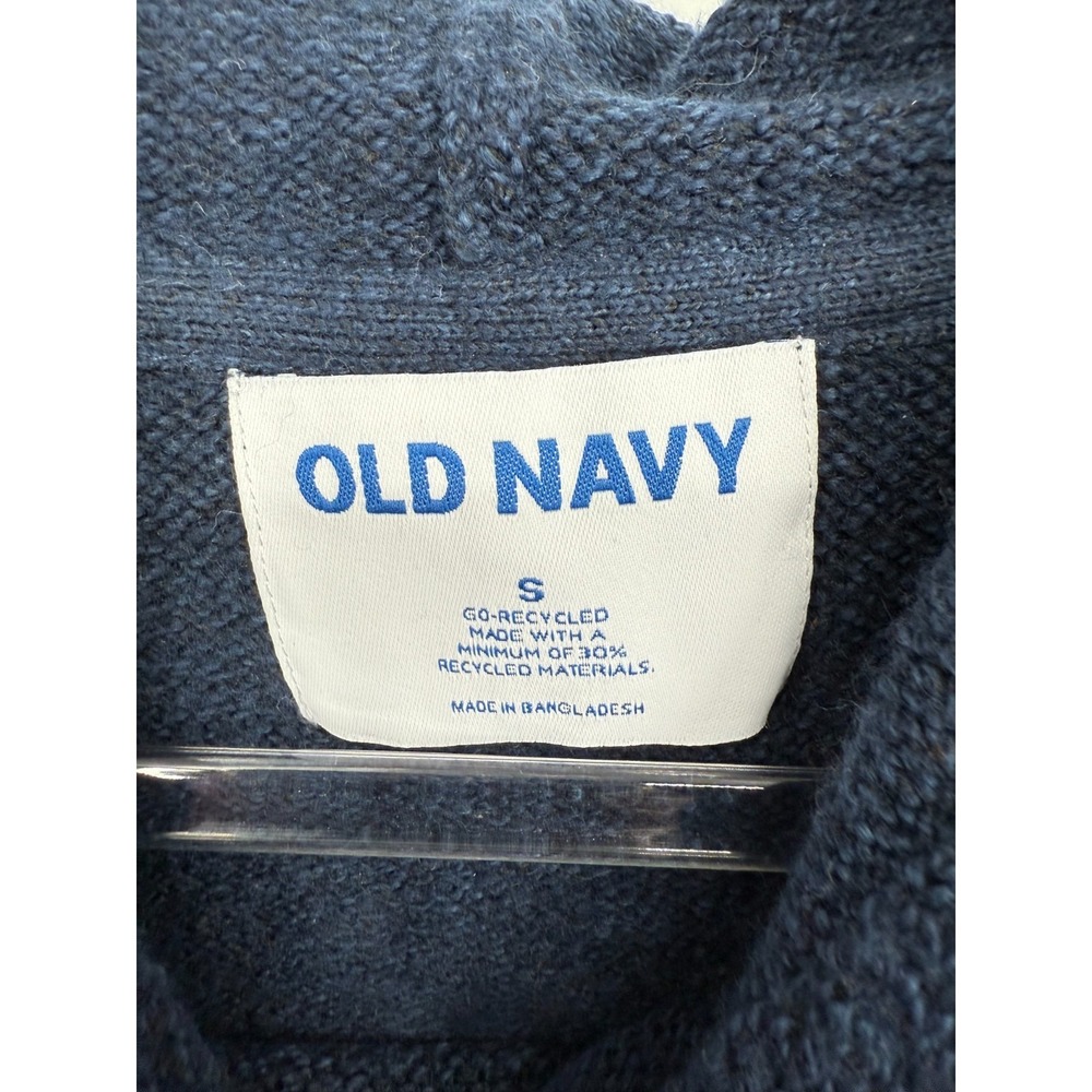 Old Navy Hooded Sweater Size Small Fair Isle Preppy Ivy League Cabincore Rustic - Picture 3 of 6